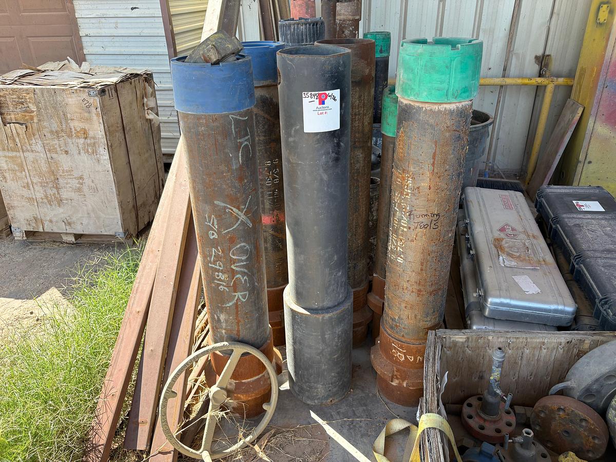 Used Lot of assorted 4-1/4” to 9-5/8” casing pup jts w/ hangers, running tools