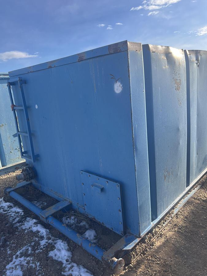 Used 17’L X 90”W X 6'H 2-COMP. REVERSE PIT