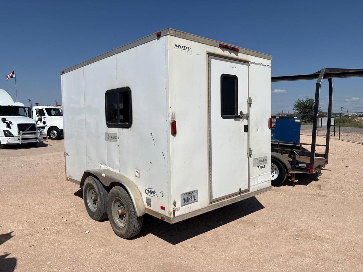 Used 2012 ATC TRAILERS 12’ X 7.5’ T/A BUMPER PULL DOGHOUSE TRAILER
