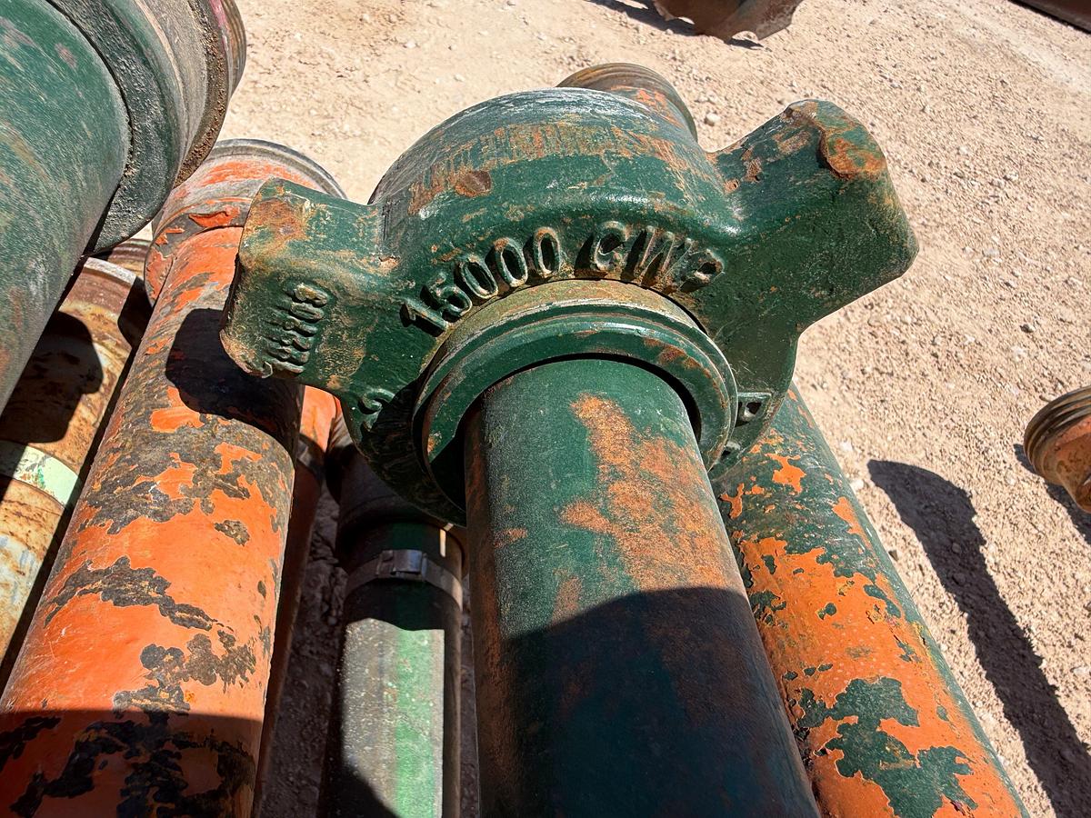 Used (21 x $) (21 JTS) 2” x 10’L FIG 1502 15K WP FLOW IRON