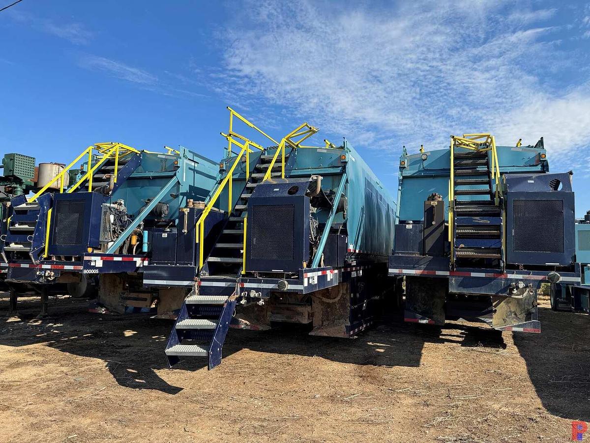 Used 2012 CONVEY ALL SK-3000-AC SAND KING BULK STORAGE TRAILER