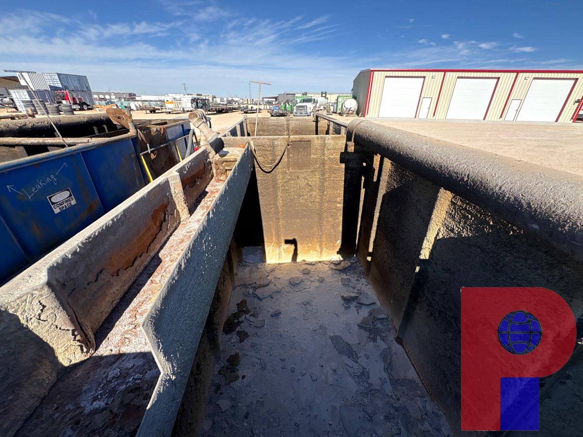 Used 18’ x 6’ x 6’ open top fluid tank