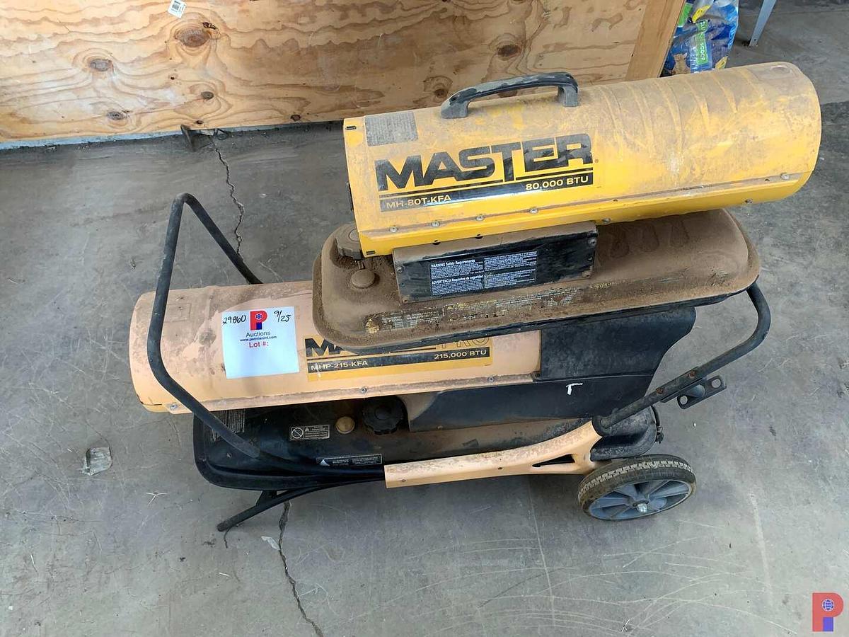 Used MASTERPRO MHP-215-KFA DIESEL/KEROSENE HEATER
