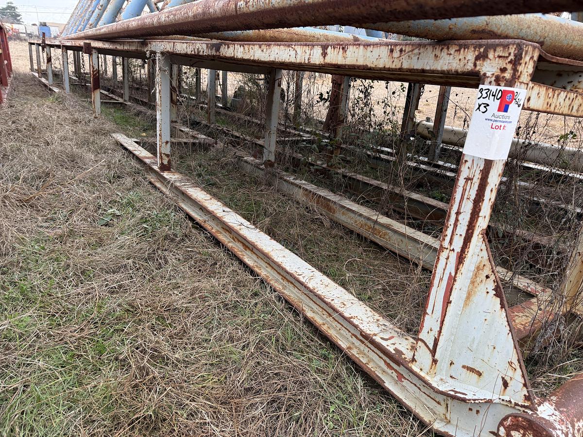 Used (3) 38’ X 31” MANUAL CATWALK & PIPE RAMP EXTENSIONS