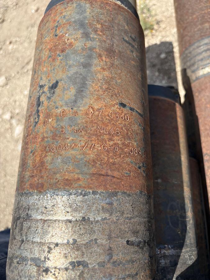Used (61 JTS.) of 4-1/2” X drill pipe