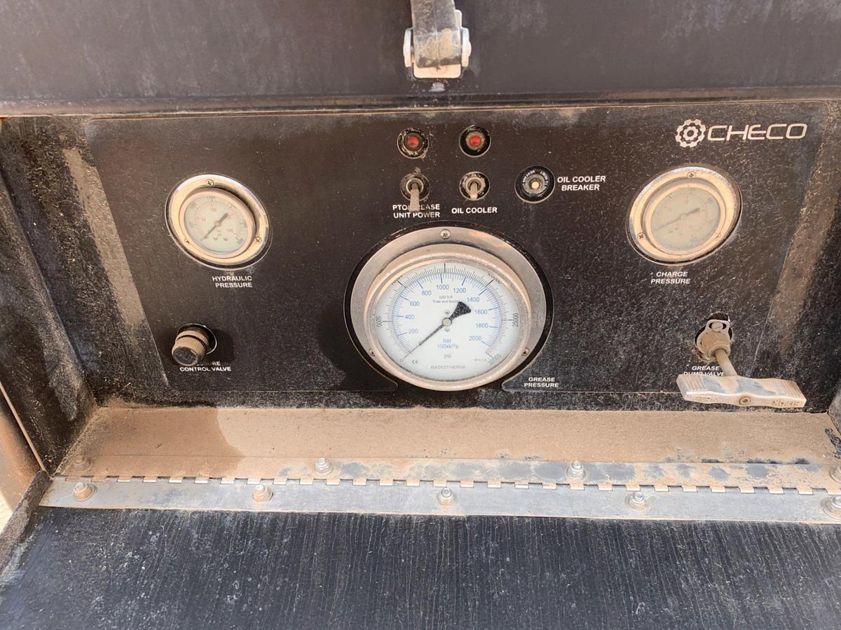 Used CHECO Skidded Grease Injection Unit