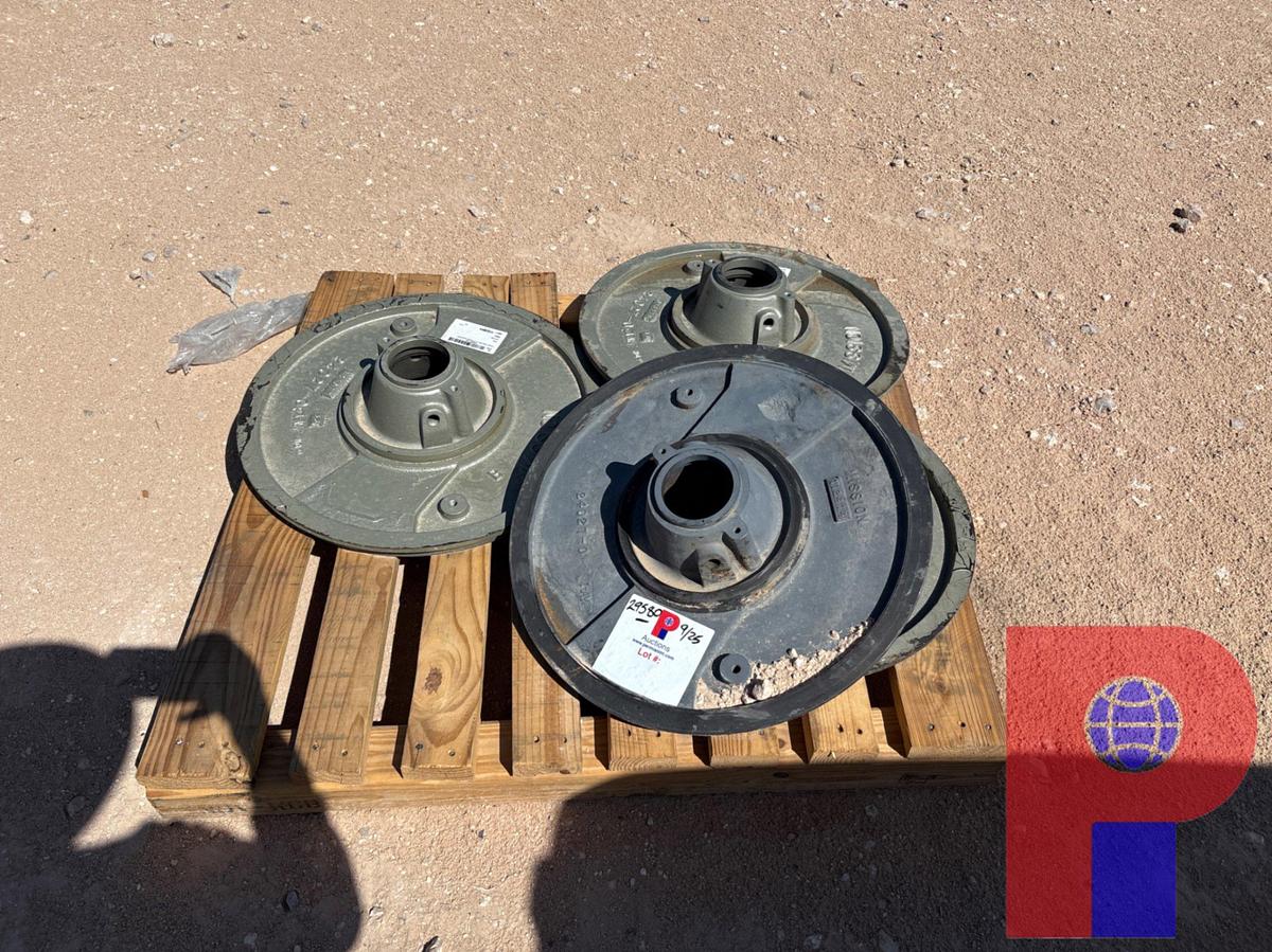 Used (3 PALLETS) ASSORTED PUMP PARTS