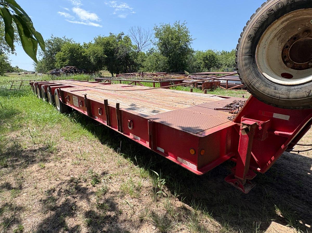 Used 2009 KALYN SIEBERT 58’ X 102” 70 TON 5-AXLE LOWBOY TRAILER