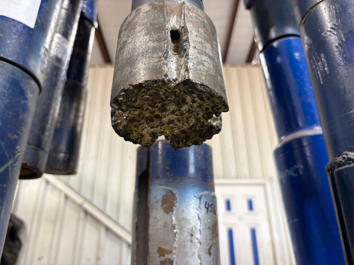 Used 3-7/8”od concave mill