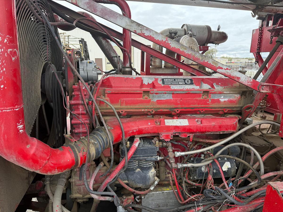 Used 1979 FRANKS EXPLORER III 1287/160 DTD-HT 96’-215K 4-AXLE WELL SERVICE WORKOVER RIG