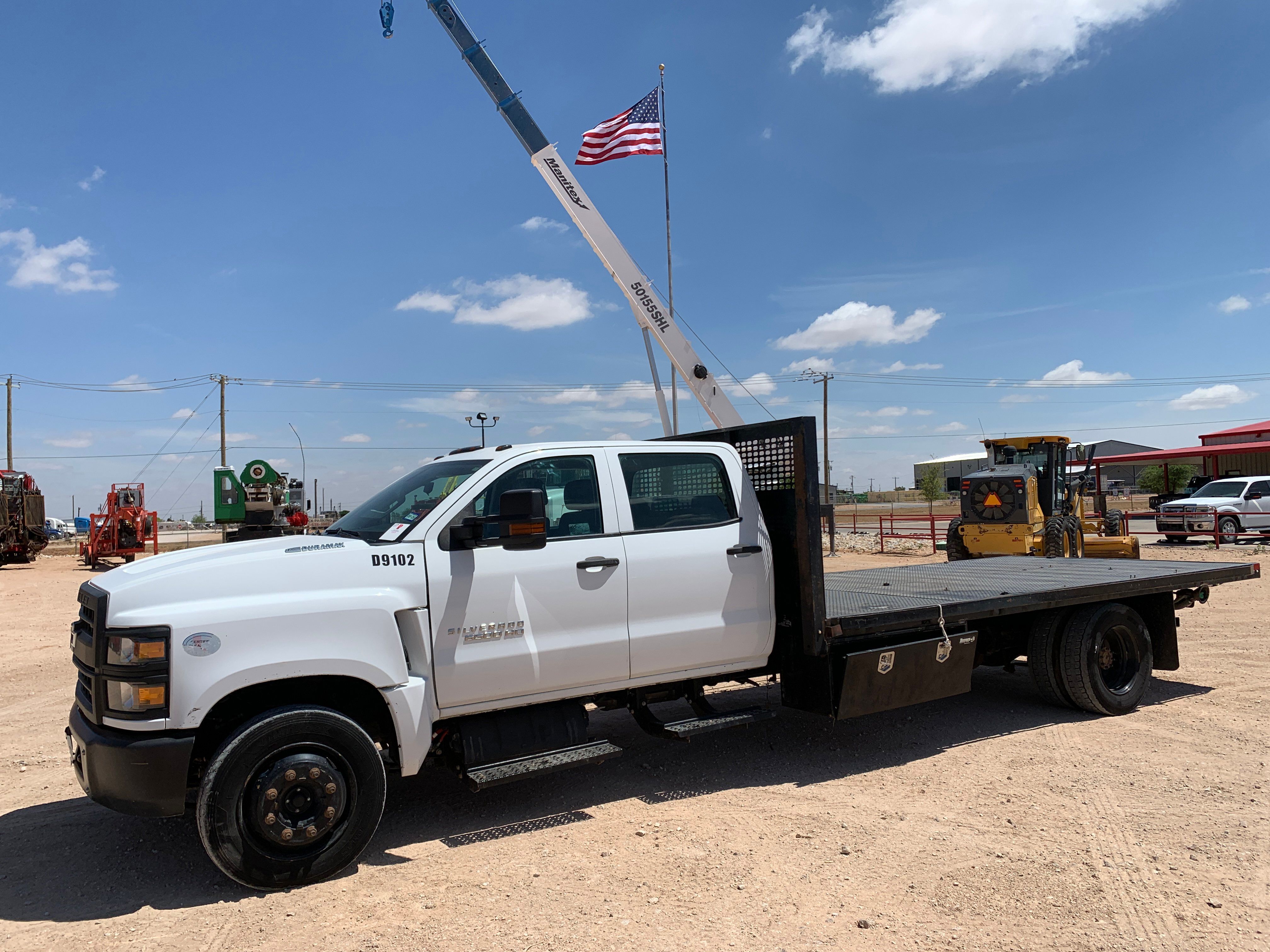 Used 2022 CHEVROLET SILVERADO 6500HD Flatbed Pickup Truck