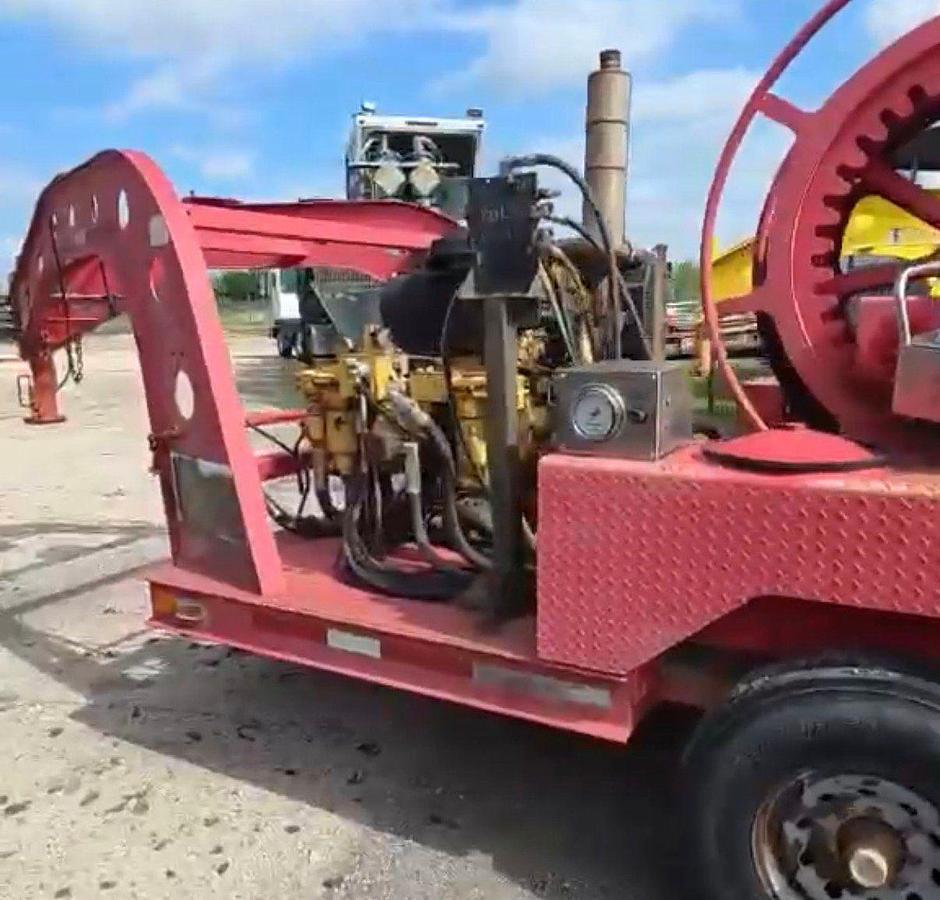 Used 2010 VENTURETECH XK-90 POWER SWIVEL MTD. T/A GOOSENECK TRAILER