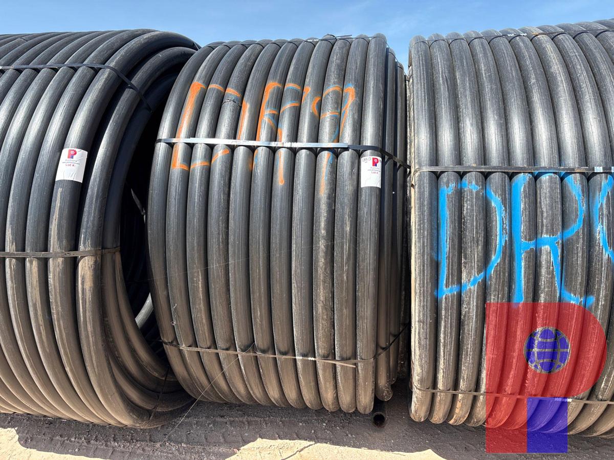 Used 1,000 FOOT ROLL OF 3" IPS SDR9 POLY PIPE