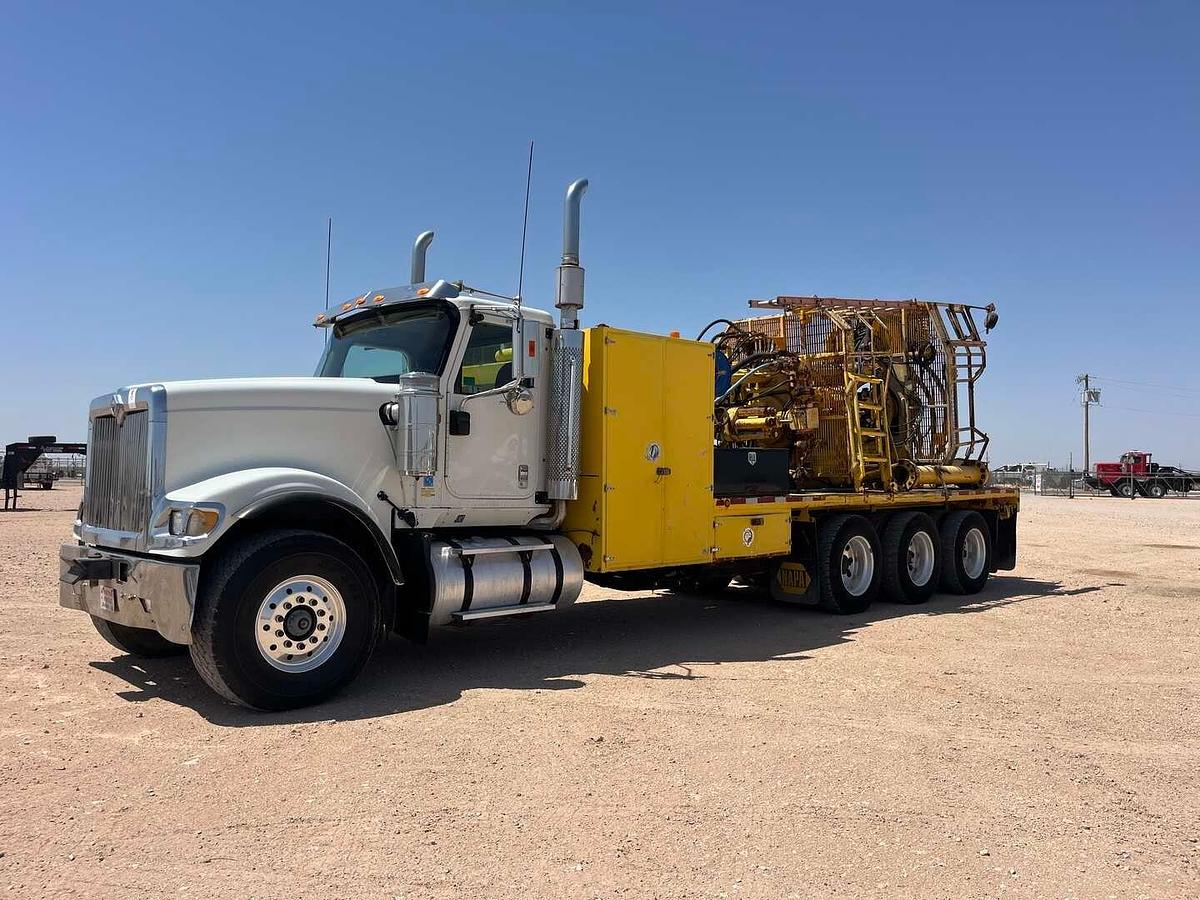 Used SNUBBERTECH 142K SNUBBING UNIT MTD ON 2007 INTERNATIONAL 5900I DAYCAB TRUCK