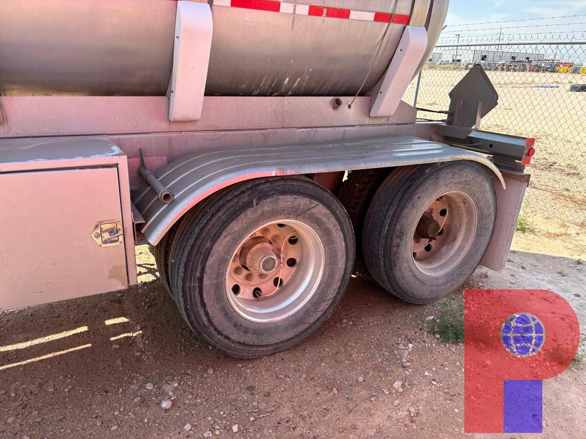 Used 2012 TANKCON  5,400 GALLON T/A CHEMICAL TRANSPORT TRAILER
