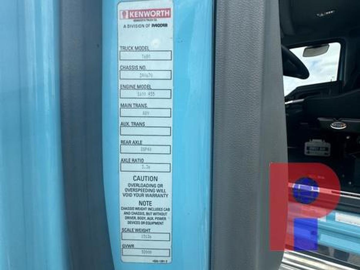 Used 2019 KENWORTH T680 T/A DUMP TRUCK