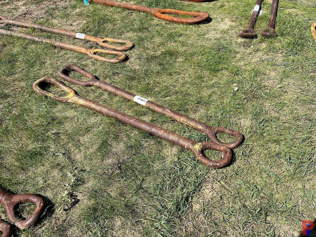 Used (2) 2” X 72” ELEVATOR LINKS