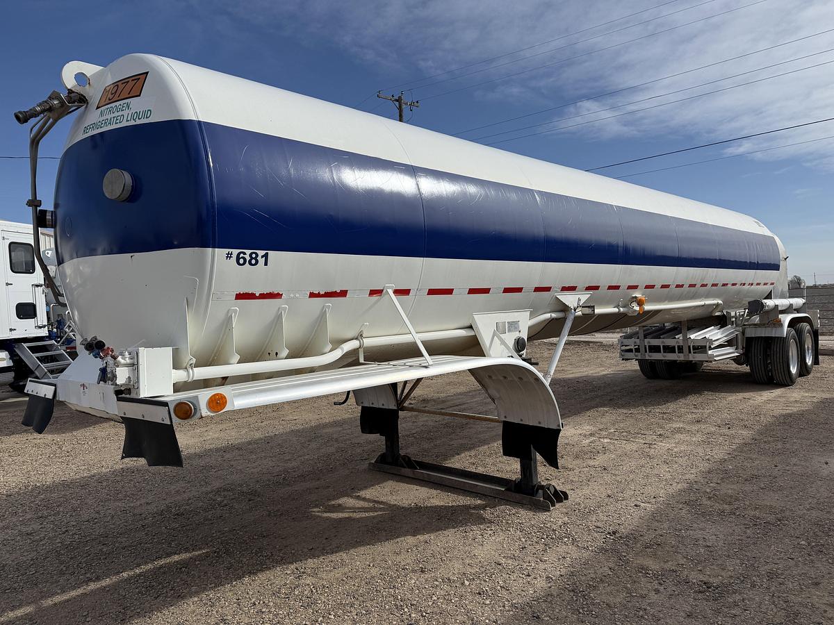 Used 2009 CS&P  7,600 GAL. LN2 NITROGEN T/A TRANSPORT TRAILER