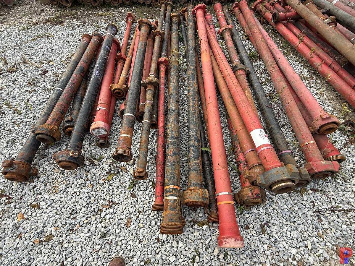 Used (20 X $) (20) 5’-10’ JTS 3” FIG 1502 15K WP & SOME 2” FLOW IRON