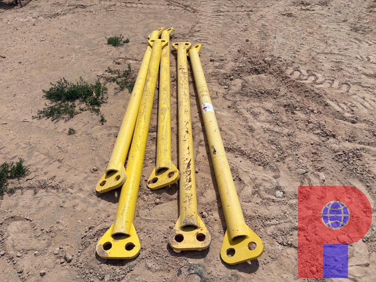 Used (5) 9’L STABILIZER/SPREADER BARS