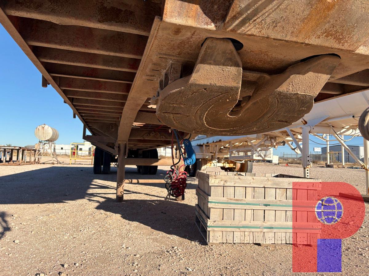 Used SHOPBUILT 40’ X 8’ T/A FLATBED TRAILER