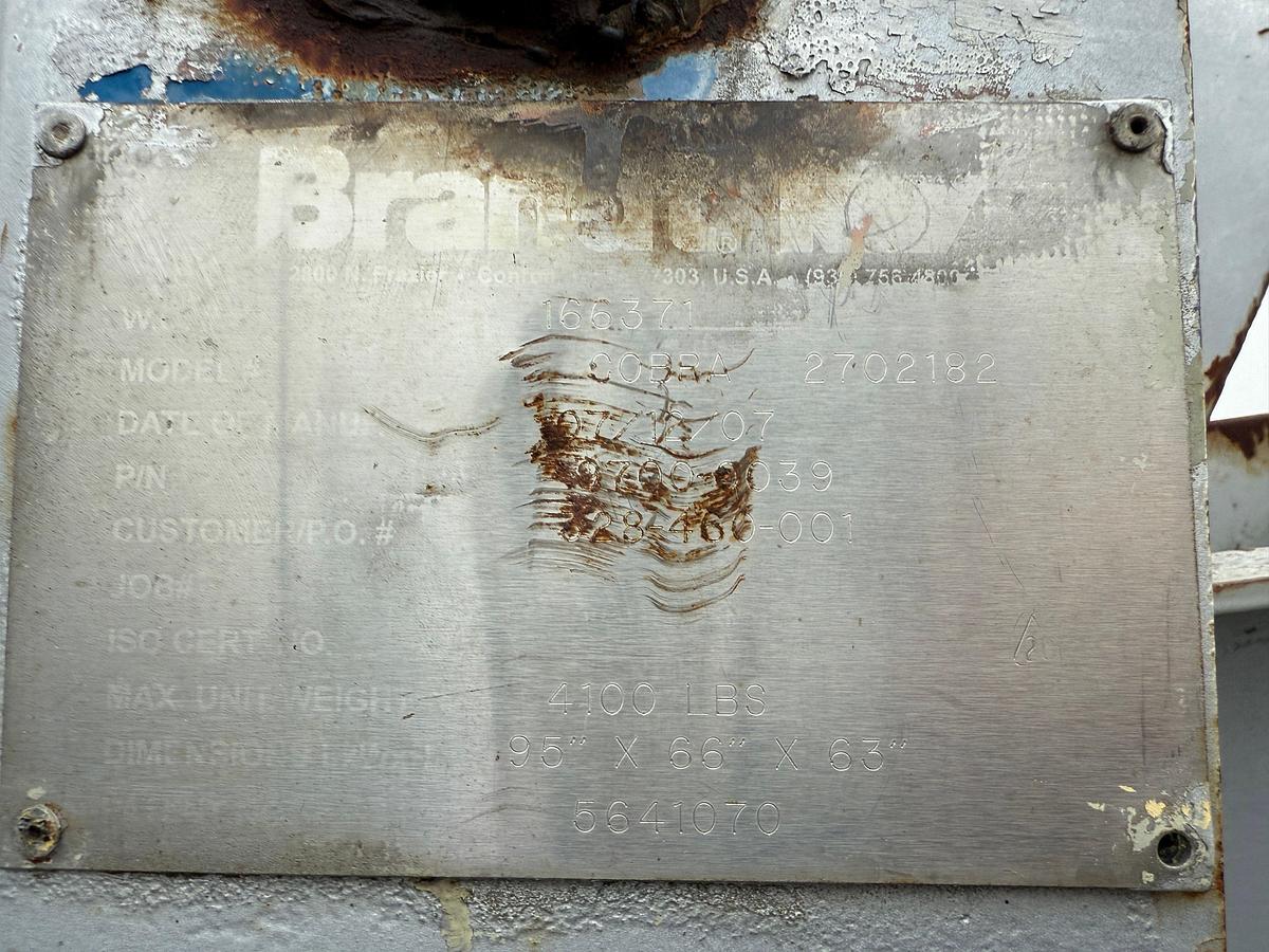 Used 2007 NOV BRANDT COBRA 3-PANEL 95” X 66” X 63” SHALE SHAKER & (1) PARTS SHALE SHAKER