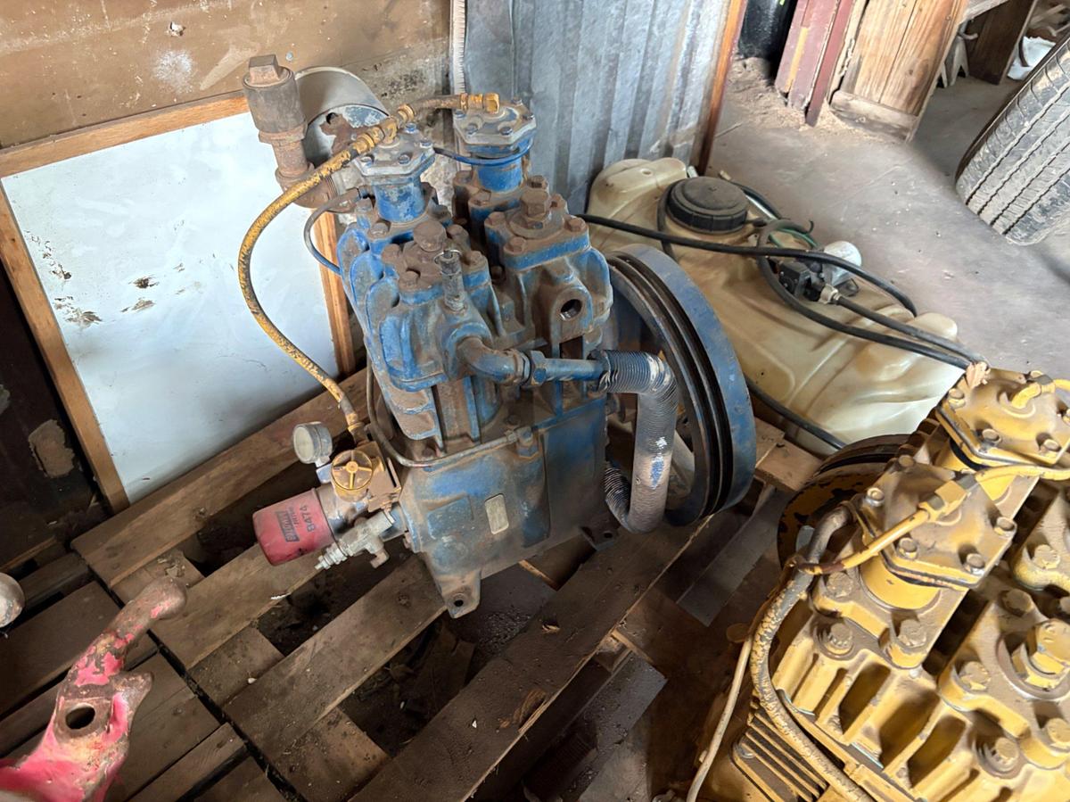 Used Pallet w/ (2) air compressors