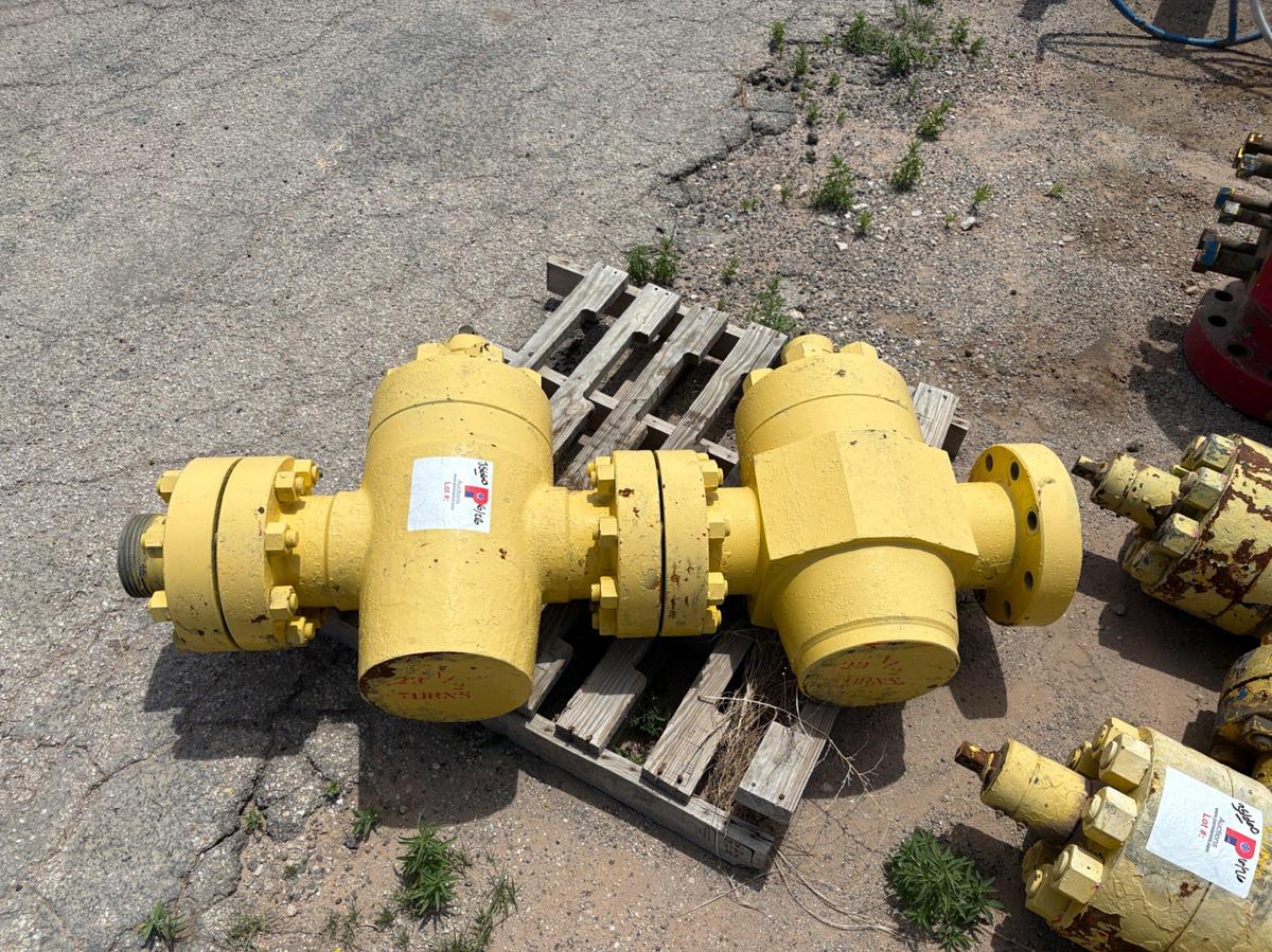 Used (4x$) (4) 4” 10K gate valves
