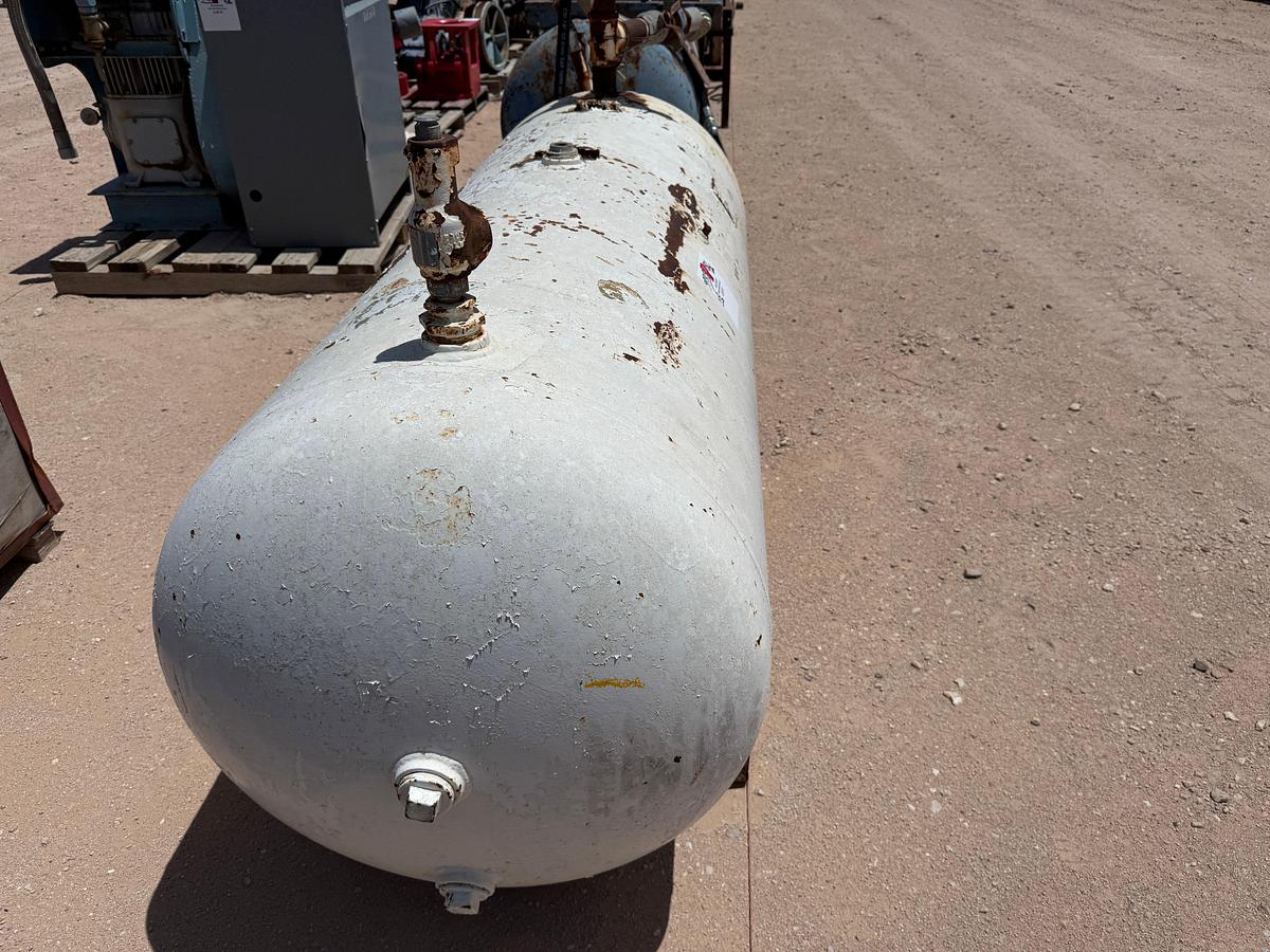 Used (2) STEEL AIR TANKS (1) 220 GAL & (1) 240 GAL