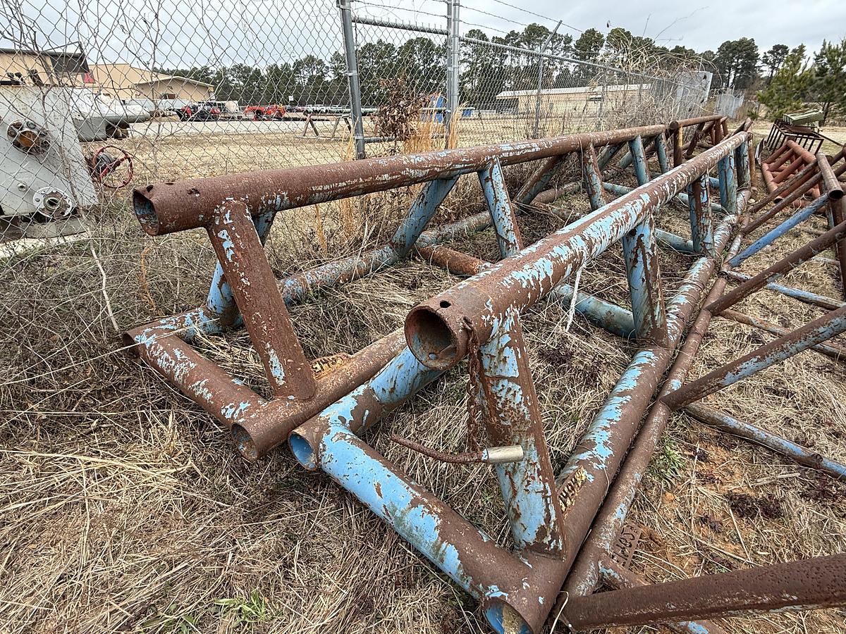 Used (2 X $) 30’ X 38” TRIANGULAR PIPE RACKS