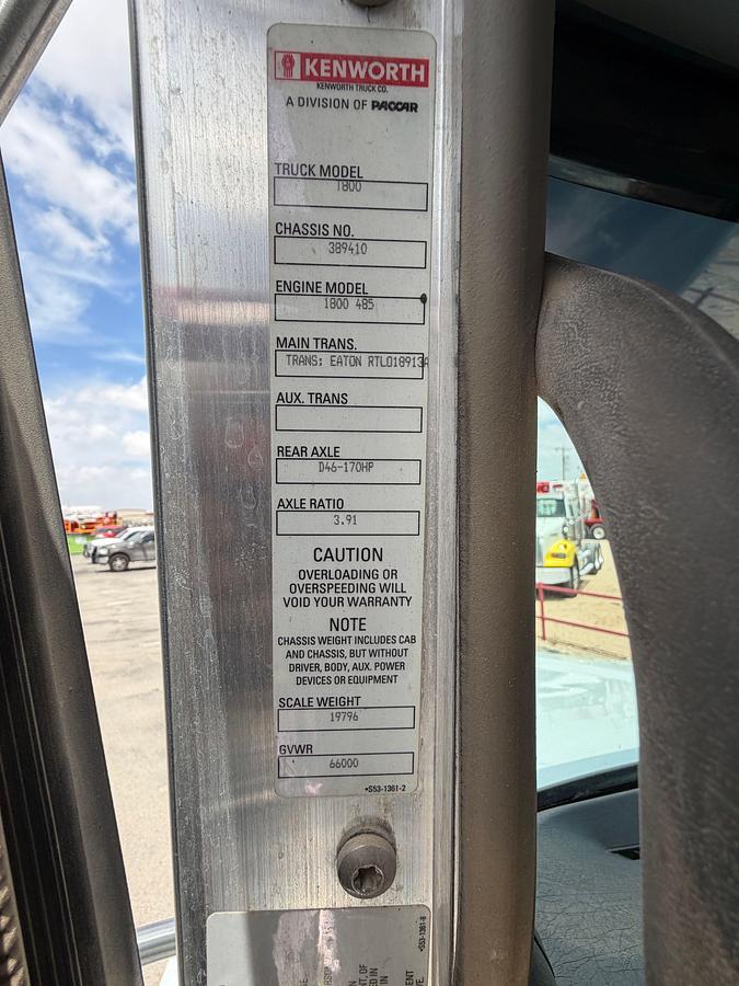 Used 2020 KENWORTH T800 ENERFAB HOT OIL TRUCK