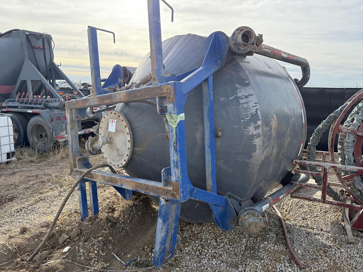 Used 330 CF DRY BULK CEMENT POD (HALF FULL OF TYPE G)