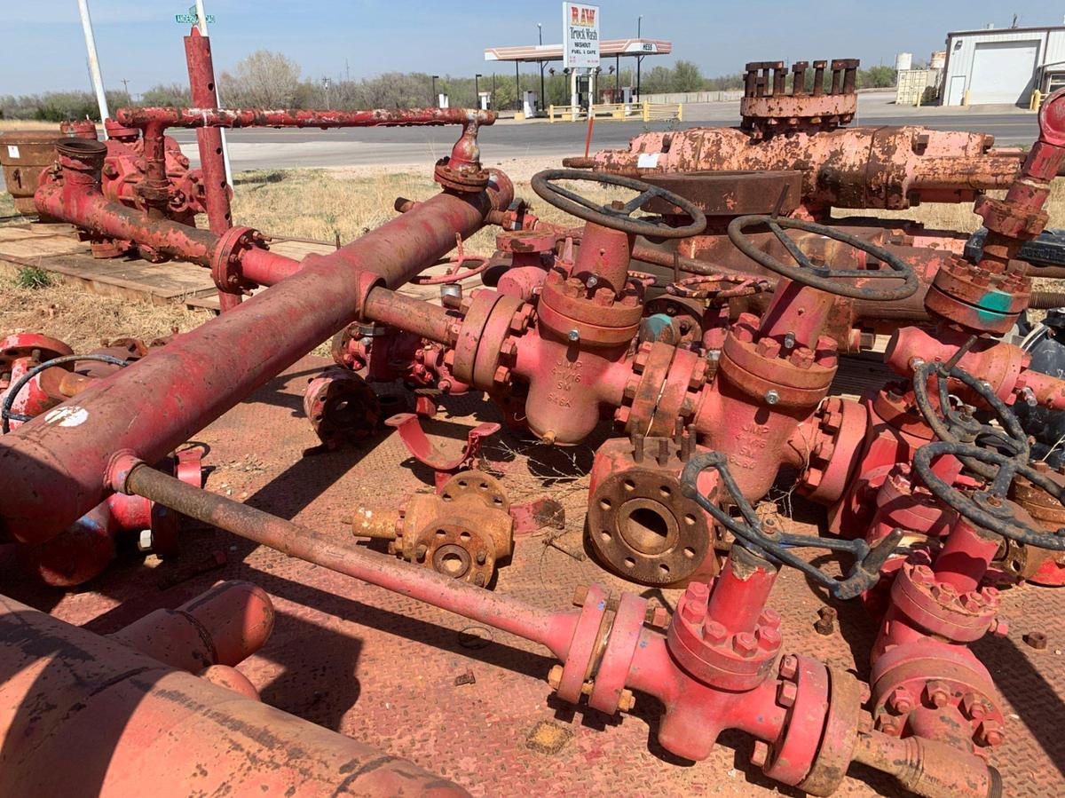 Used 14’ x 8’ x 6’ 4” Skidded Choke Manifold