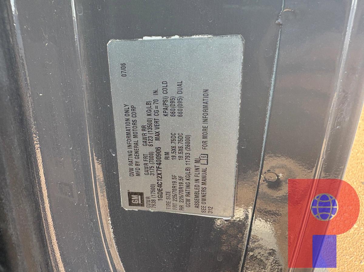 Used 2007 GMC TOPKICK C4500 S/A DAYCAB TRUCK