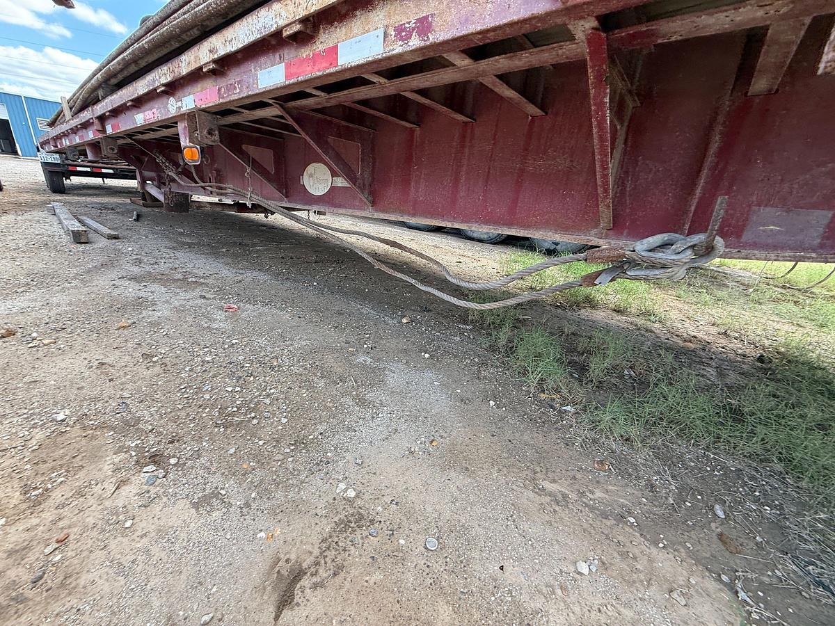 Used 2011 VIKING 42’ X 102” T/A  OILFIELD FLOAT FLATBED TRAILER