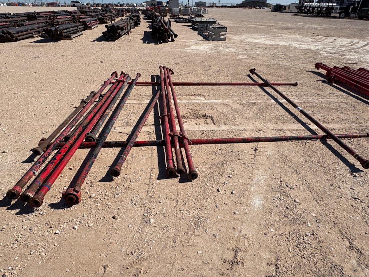 Used (14X$) (11) 2” x 15’ & (3) 2” x 10’ 1502 flow iron