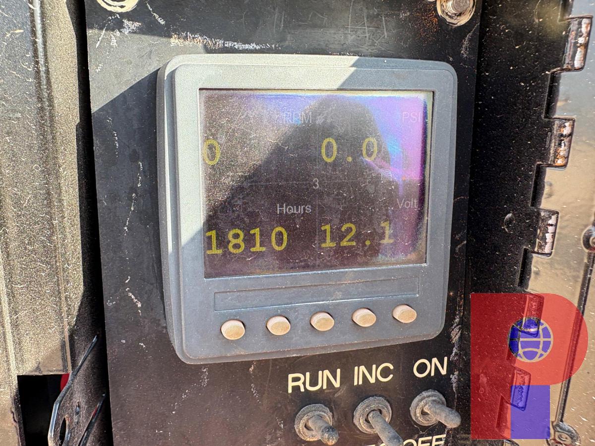 Used GARDNER DENVER TEE TRIPLEX PUMP, SKIDDED