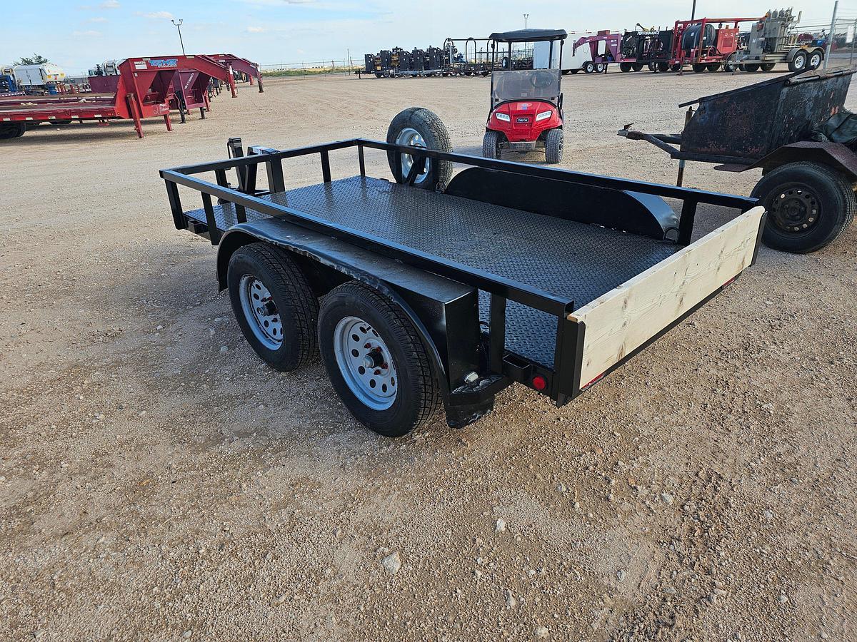 Used 2014 LAMAR TRAILERS 10’ X 5’ T/A BUMPER PULL UTILITY TRAILER