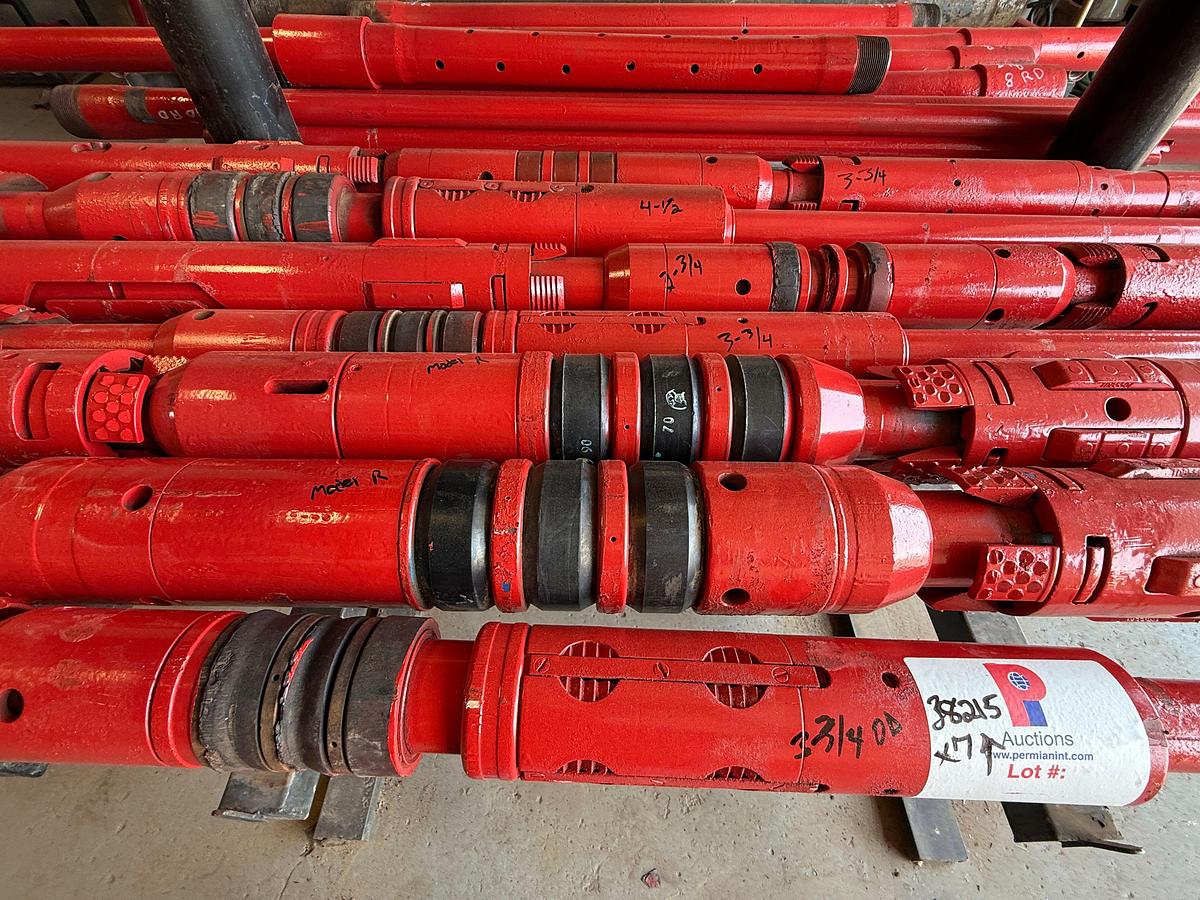 Used (7 x $) (3) 4-1/2” OD & (4) 3-3/4” OD MODEL R PACKERS