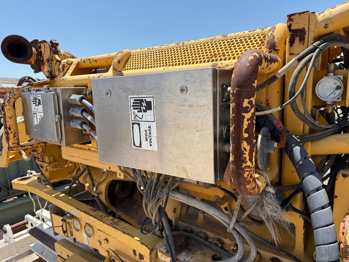 Used CANRIG MOD 4017AC-122 175-TON NC-46 CONN 5K WP TOP DRIVE W/ TRANSPORT SKID