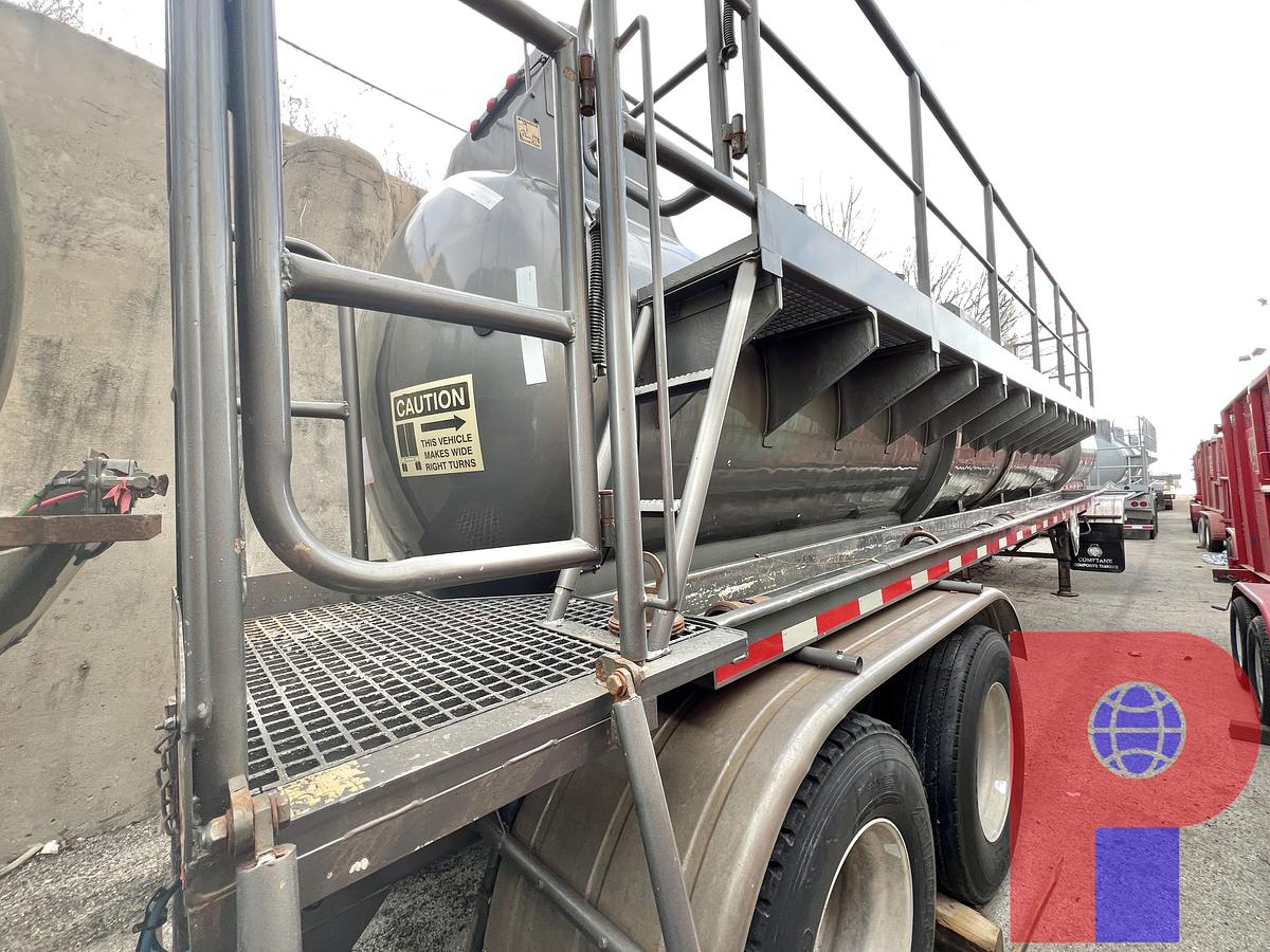 Used 2012 COMPTANK CORPORATION 5,500 GAL.T/A ACID TRANSPORT TRAILER *FRESH VIK INSPECTION!*