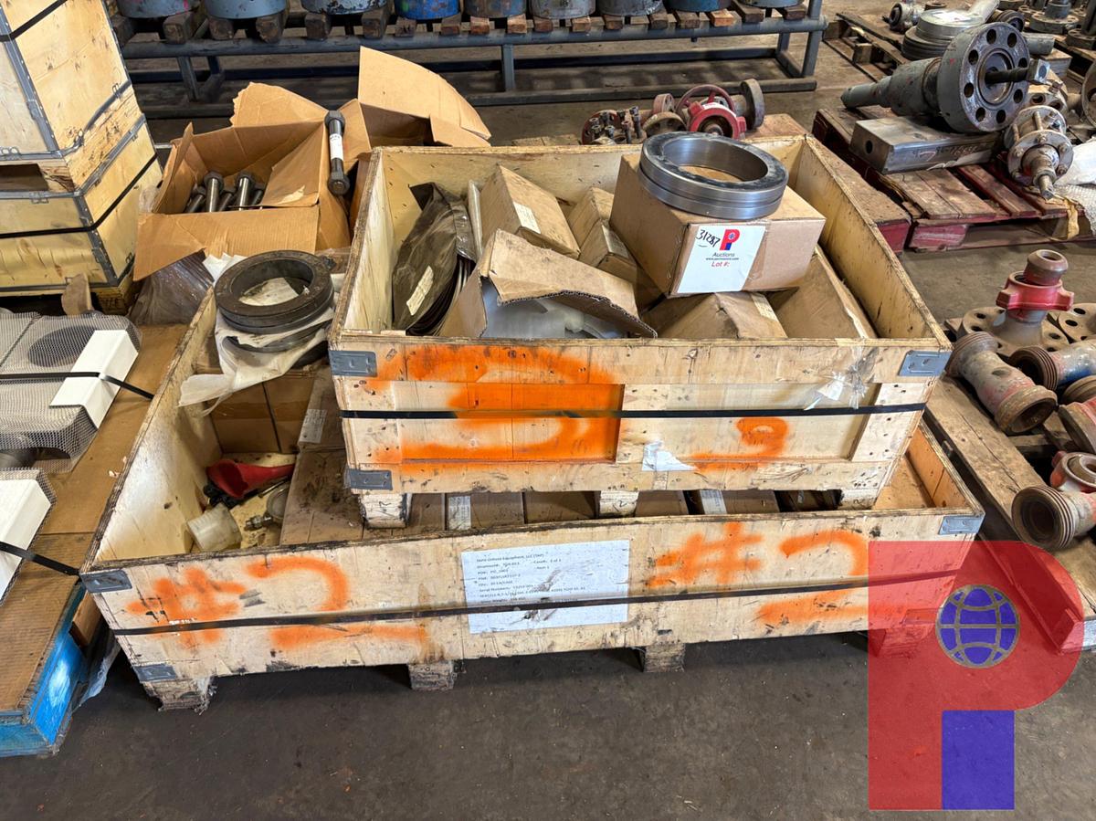 Used (2 CRATES) OF NEW IN BOX 7-1/16” 15K GATE VALVE SEATS