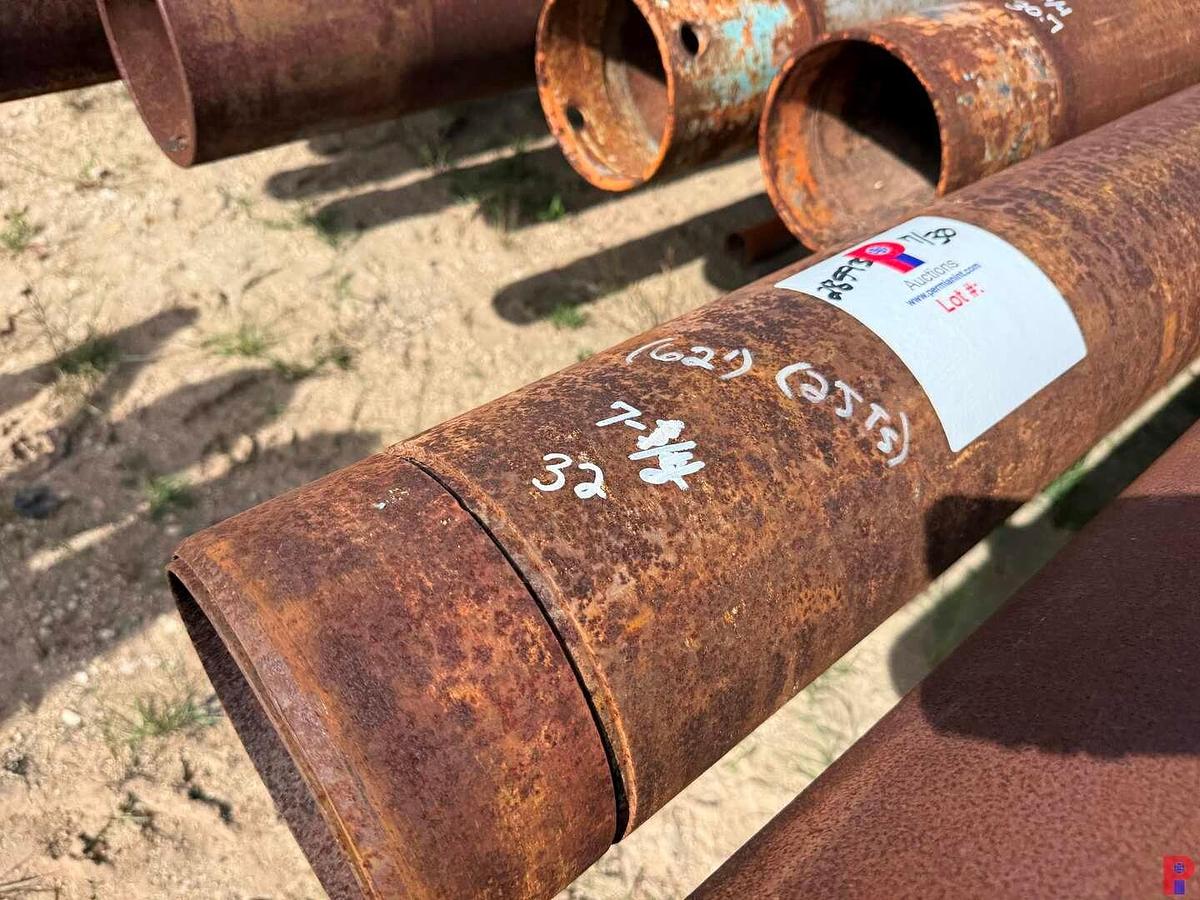 Used (62 FT.) (2-JTS.) OF 7-1/4”OD WASH PIPE