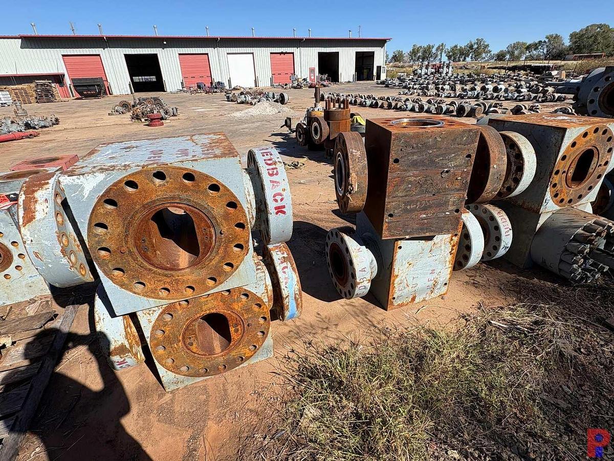 Used (6) 7-1/16” 10K & 15K FRAC VALVE BODIES