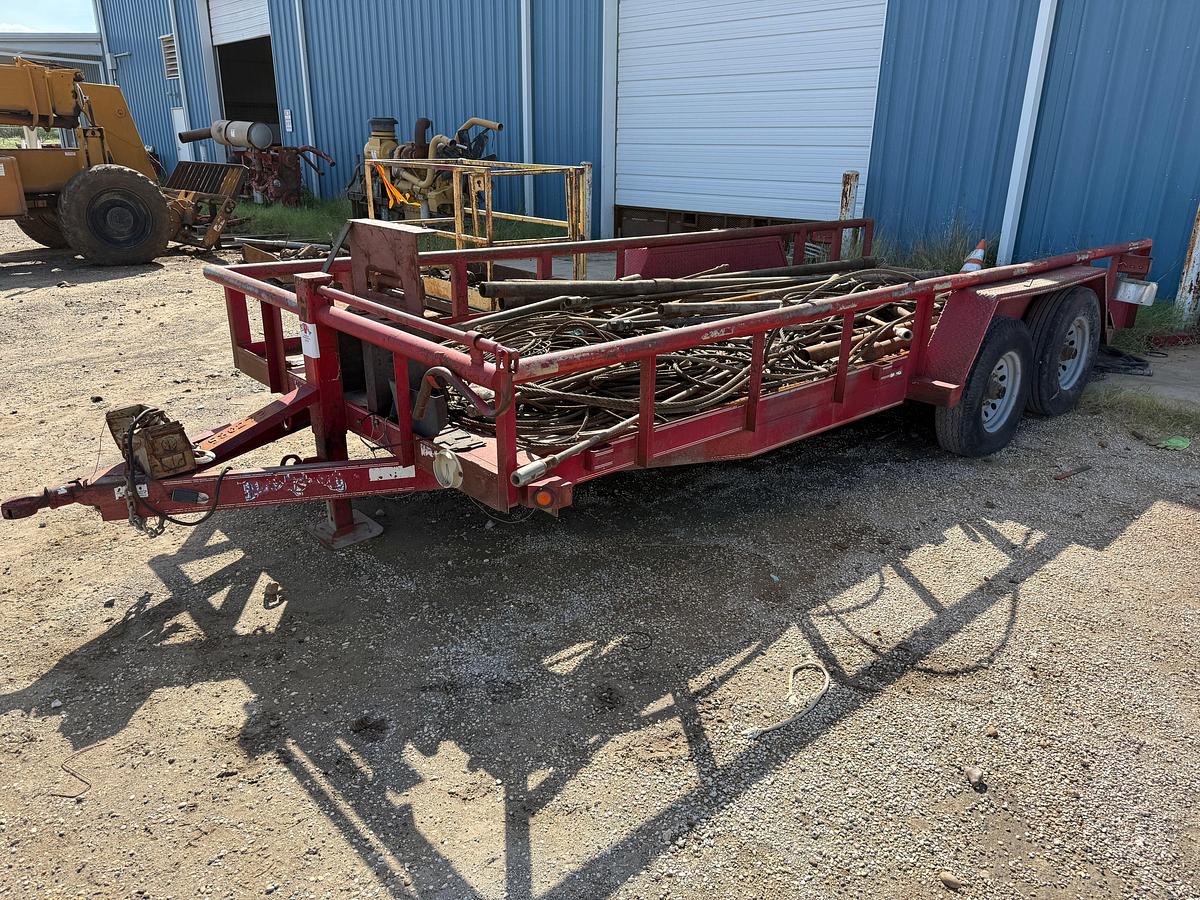Used 18’ X 82” T/A BUMPER PULL TRAILER