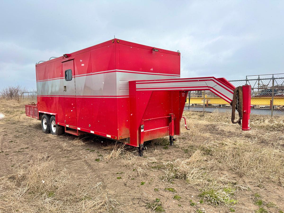 Used 2019 CHAOS METAL WORX 24' GN DOG HOUSE / TOOL TRAILER