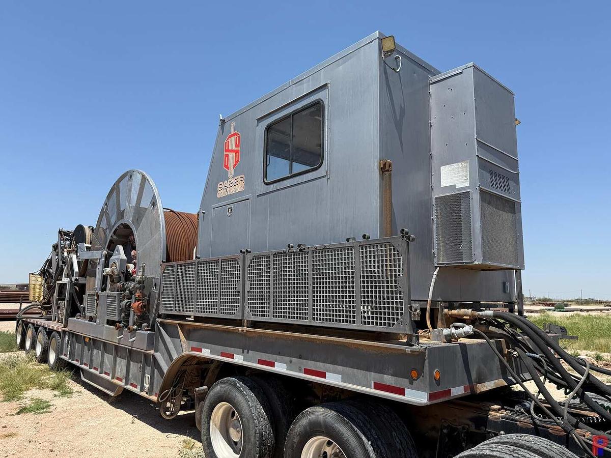 Used 2012 TOTAL EQUIPMENT AND SERVICE 15K 1-1/4” 4-AXLE COIL TUBING  TRAILER
