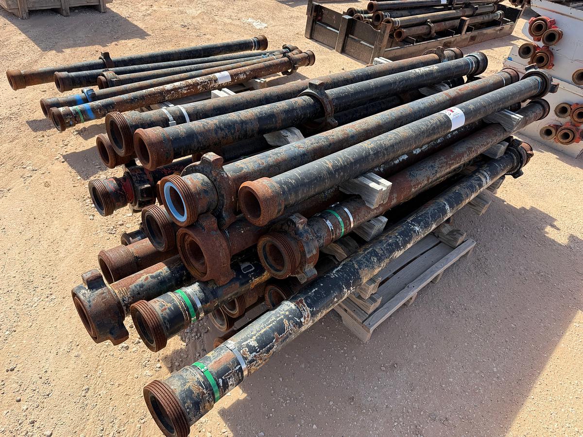 Used (33 X $) 2-BUNDLES OF 4” X 8’L FIG 1002 10K WP FLOW IRON