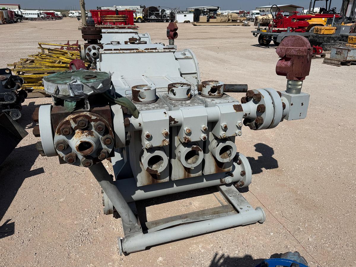 Used UNUSED WORK FORCE WF-360 5K WP TRIPLEX WELL SERVICE PUMP