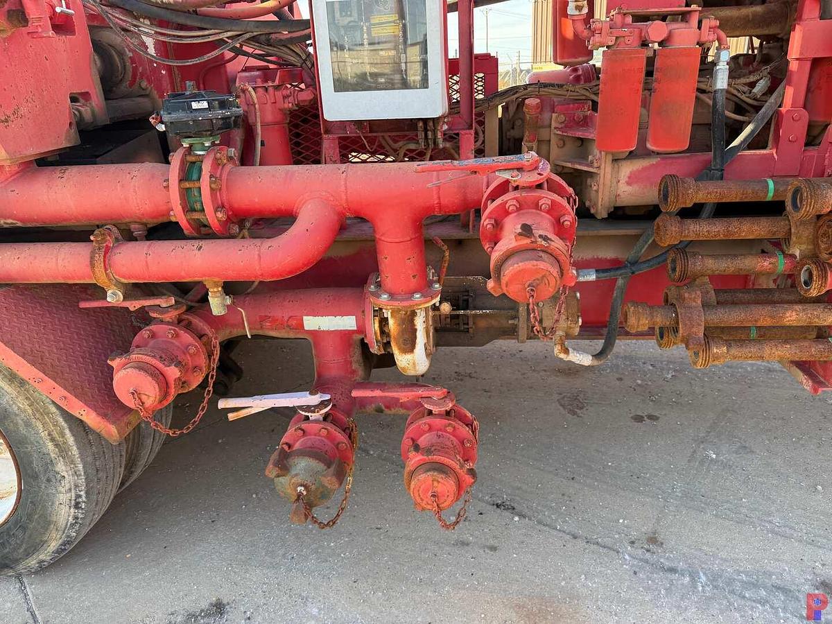 Used SPM 2,000 HP TRIPLEX ACID PUMP P/B DETROIT 16V149TTIA ON T/A TRAILER